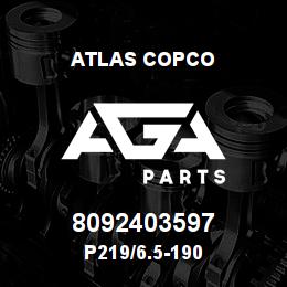 8092403597 Atlas Copco P219/6.5-190 | AGA Parts