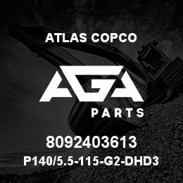 8092403613 Atlas Copco P140/5.5-115-G2-DHD340 PILOT | AGA Parts