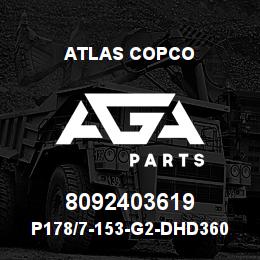 8092403619 Atlas Copco P178/7-153-G2-DHD360 PILOT | AGA Parts