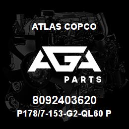 8092403620 Atlas Copco P178/7-153-G2-QL60 PILOT | AGA Parts