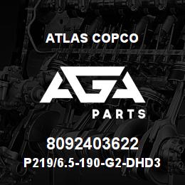 8092403622 Atlas Copco P219/6.5-190-G2-DHD360 PILOT | AGA Parts