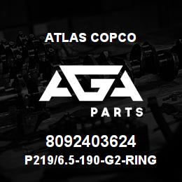 8092403624 Atlas Copco P219/6.5-190-G2-RING BIT SET | AGA Parts
