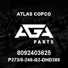 8092403625 Atlas Copco P273/8-240-G2-DHD380 PILOT | AGA Parts