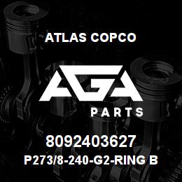 8092403627 Atlas Copco P273/8-240-G2-RING BIT SET | AGA Parts