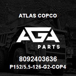 8092403636 Atlas Copco P152/5.5-126-G2-COP44G PILOT | AGA Parts