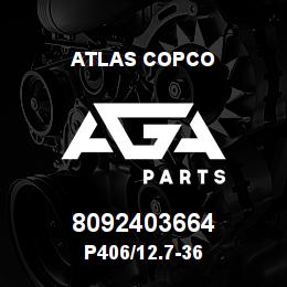8092403664 Atlas Copco P406/12.7-36 | AGA Parts