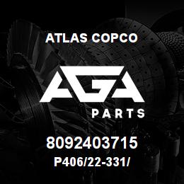 8092403715 Atlas Copco P406/22-331/ | AGA Parts