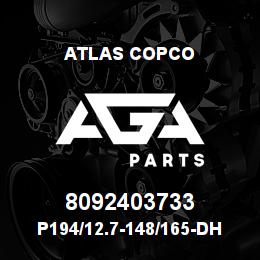 8092403733 Atlas Copco P194/12.7-148/165-DHD360 PILOT | AGA Parts