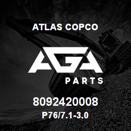8092420008 Atlas Copco P76/7.1-3.0 | AGA Parts