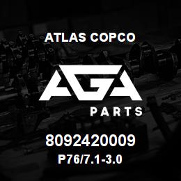 8092420009 Atlas Copco P76/7.1-3.0 | AGA Parts