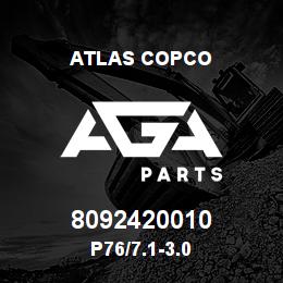8092420010 Atlas Copco P76/7.1-3.0 | AGA Parts
