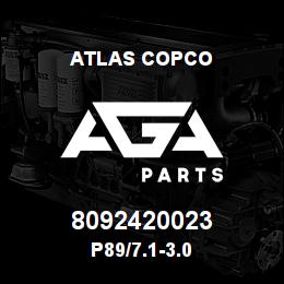 8092420023 Atlas Copco P89/7.1-3.0 | AGA Parts