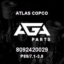 8092420029 Atlas Copco P89/7.1-3.0 | AGA Parts