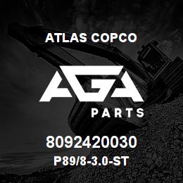 8092420030 Atlas Copco P89/8-3.0-ST | AGA Parts
