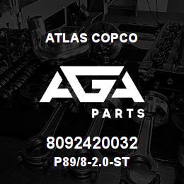 8092420032 Atlas Copco P89/8-2.0-ST | AGA Parts