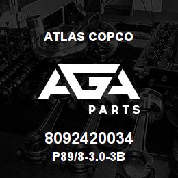 8092420034 Atlas Copco P89/8-3.0-3B | AGA Parts