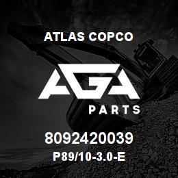 8092420039 Atlas Copco P89/10-3.0-E | AGA Parts