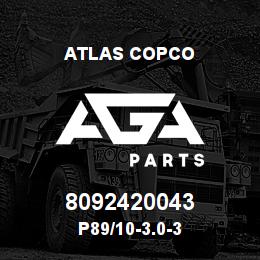 8092420043 Atlas Copco P89/10-3.0-3 | AGA Parts