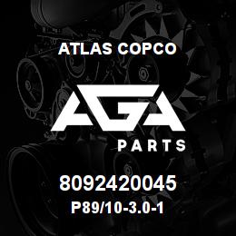 8092420045 Atlas Copco P89/10-3.0-1 | AGA Parts
