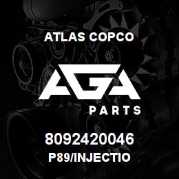 8092420046 Atlas Copco P89/INJECTIO | AGA Parts