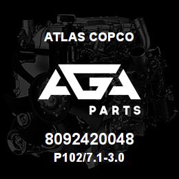 8092420048 Atlas Copco P102/7.1-3.0 | AGA Parts