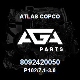 8092420050 Atlas Copco P102/7.1-3.0 | AGA Parts