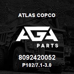 8092420052 Atlas Copco P102/7.1-3.0 | AGA Parts
