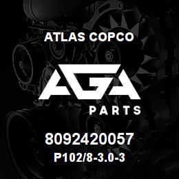 8092420057 Atlas Copco P102/8-3.0-3 | AGA Parts