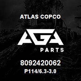 8092420062 Atlas Copco P114/6.3-3.0 | AGA Parts