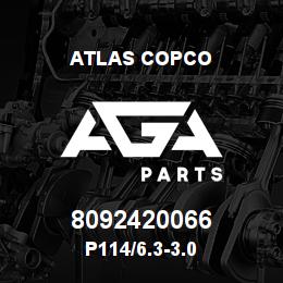 8092420066 Atlas Copco P114/6.3-3.0 | AGA Parts