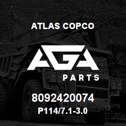 8092420074 Atlas Copco P114/7.1-3.0 | AGA Parts