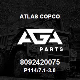 8092420075 Atlas Copco P114/7.1-3.0 | AGA Parts