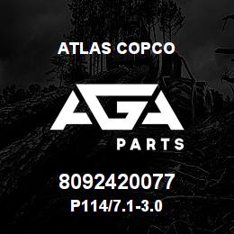 8092420077 Atlas Copco P114/7.1-3.0 | AGA Parts