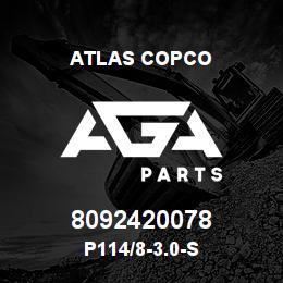 8092420078 Atlas Copco P114/8-3.0-S | AGA Parts