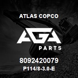 8092420079 Atlas Copco P114/8-3.0-E | AGA Parts