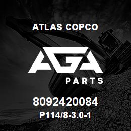 8092420084 Atlas Copco P114/8-3.0-1 | AGA Parts