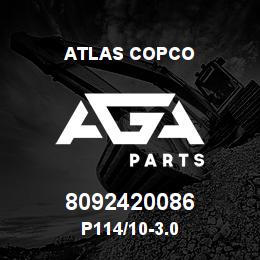 8092420086 Atlas Copco P114/10-3.0 | AGA Parts