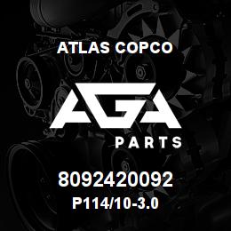 8092420092 Atlas Copco P114/10-3.0 | AGA Parts