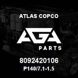 8092420106 Atlas Copco P140/7.1-1.5 | AGA Parts