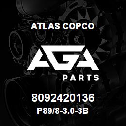 8092420136 Atlas Copco P89/8-3.0-3B | AGA Parts