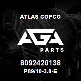 8092420138 Atlas Copco P89/10-3.0-E | AGA Parts