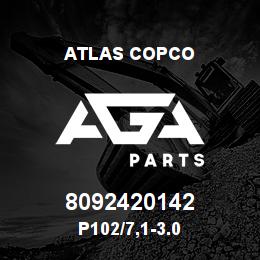 8092420142 Atlas Copco P102/7,1-3.0 | AGA Parts