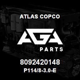 8092420148 Atlas Copco P114/8-3.0-E | AGA Parts