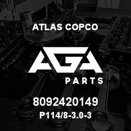 8092420149 Atlas Copco P114/8-3.0-3 | AGA Parts