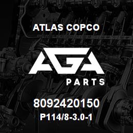 8092420150 Atlas Copco P114/8-3.0-1 | AGA Parts