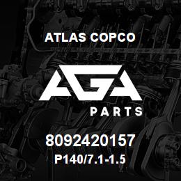 8092420157 Atlas Copco P140/7.1-1.5 | AGA Parts