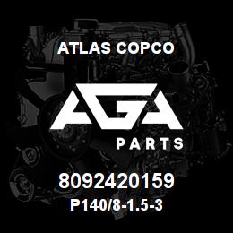 8092420159 Atlas Copco P140/8-1.5-3 | AGA Parts