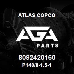 8092420160 Atlas Copco P140/8-1.5-1 | AGA Parts
