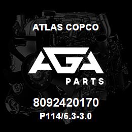 8092420170 Atlas Copco P114/6.3-3.0 | AGA Parts