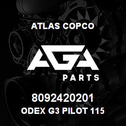 8092420201 Atlas Copco ODEX G3 PILOT 115 | AGA Parts